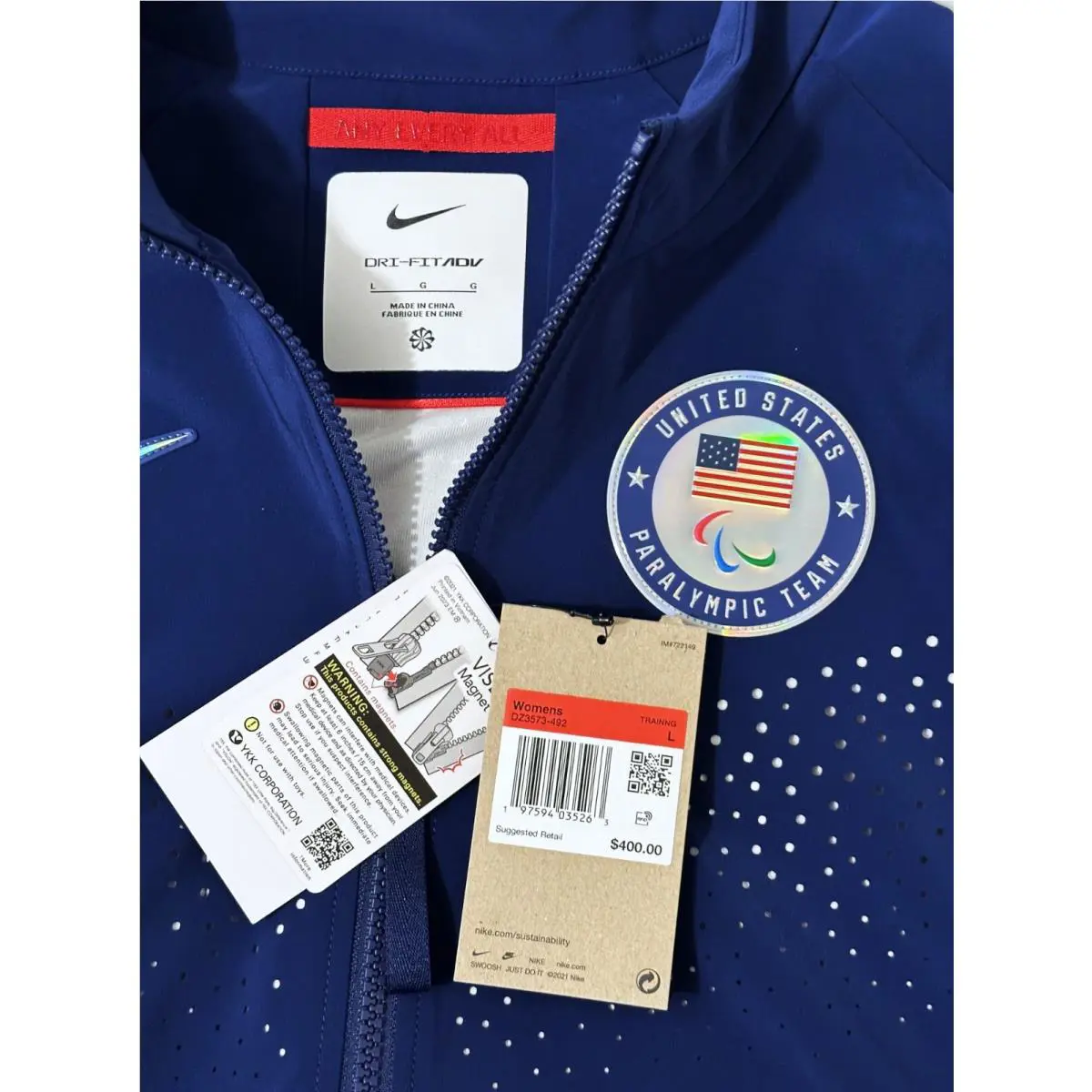Nike clothing - Nike Dri-FIT ADV - ADV - Blue (UPC: 197594035263) 6