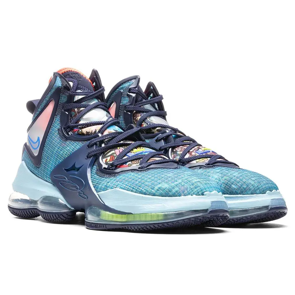 Nike shoes - Nike LeBron 19 - LeBron - CZ0203-400 - Blue 0
