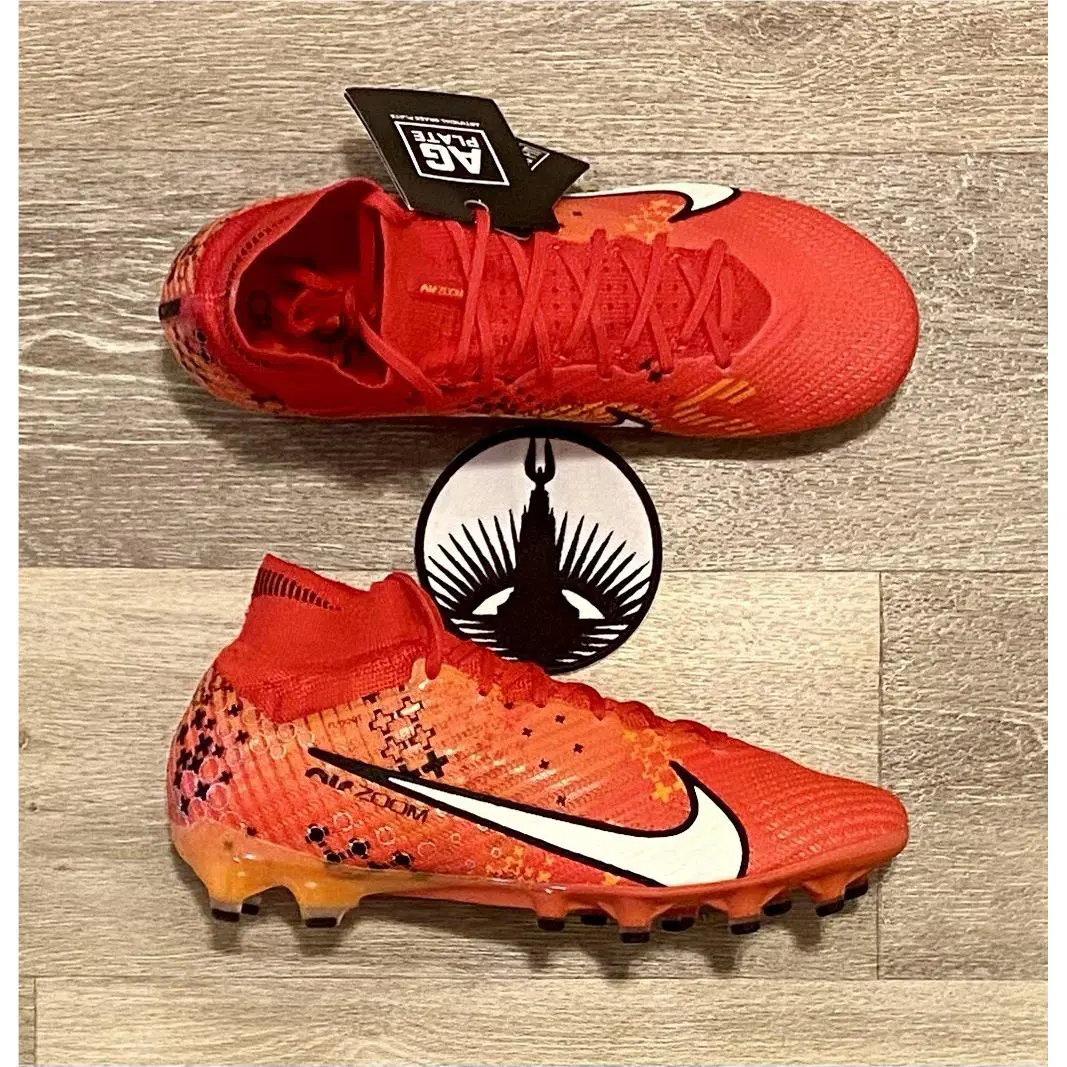 Nike shoes - Nike Mercurial Superfly - Mercurial Superfly - FD1167-600 - Light Crimson / Bright Mandarin / Black / Pale Ivory (UPC: 196969005580) 5
