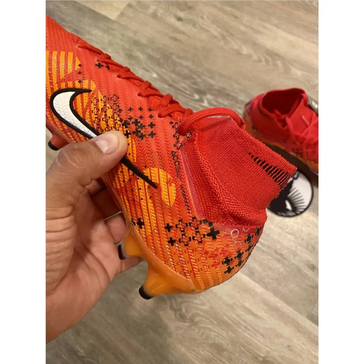 Nike shoes - Nike Mercurial Superfly - Mercurial Superfly - FD1167-600 - Light Crimson / Bright Mandarin / Black / Pale Ivory (UPC: 196969005580) 1