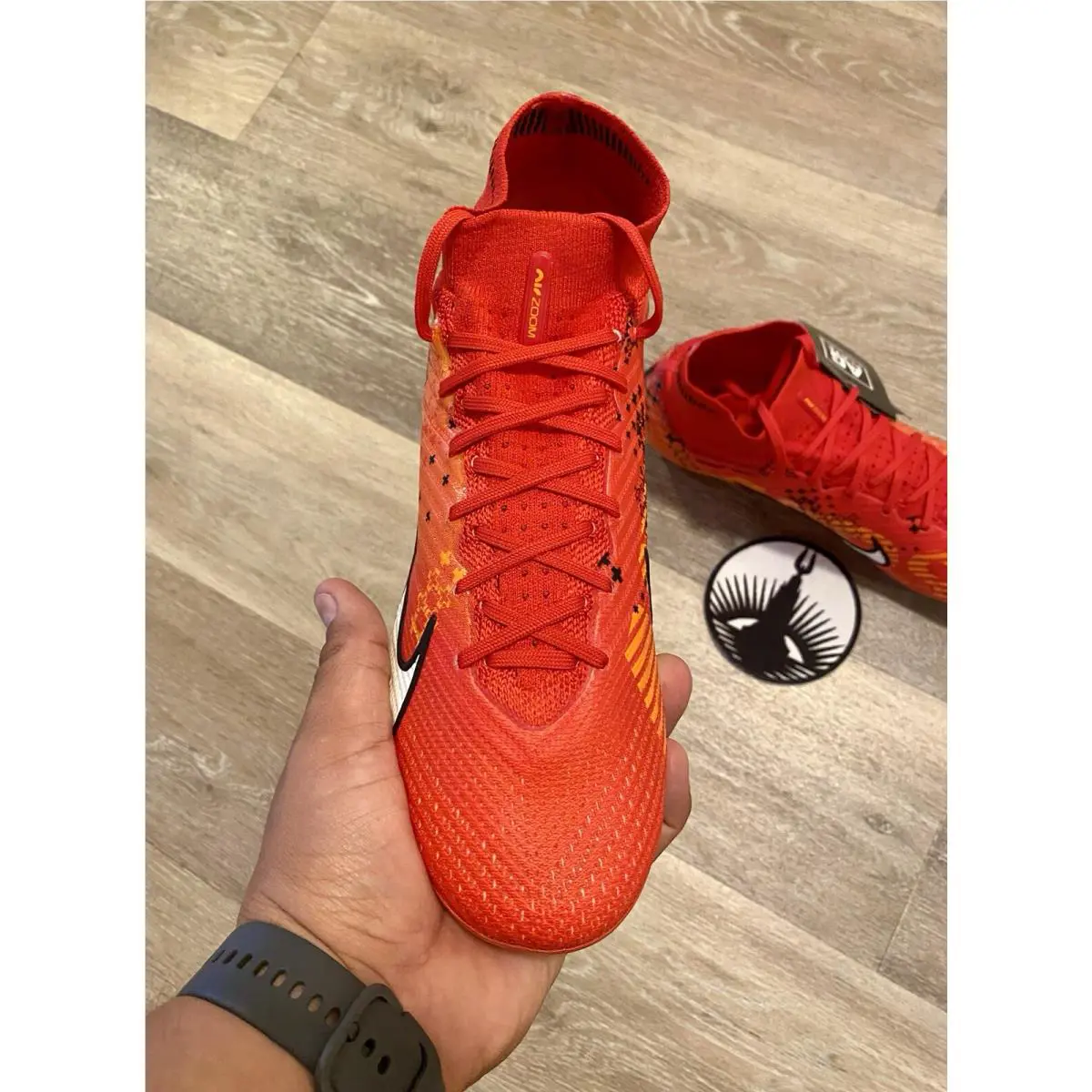 Nike shoes - Nike Mercurial Superfly - Mercurial Superfly - FD1167-600 - Light Crimson / Bright Mandarin / Black / Pale Ivory (UPC: 196969005580) 4