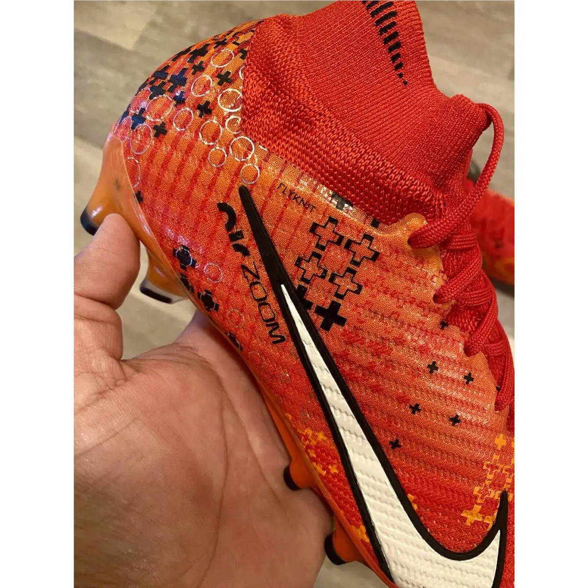 Nike shoes - Nike Mercurial Superfly - Mercurial Superfly - FD1167-600 - Light Crimson / Bright Mandarin / Black / Pale Ivory (UPC: 196969005580) 7