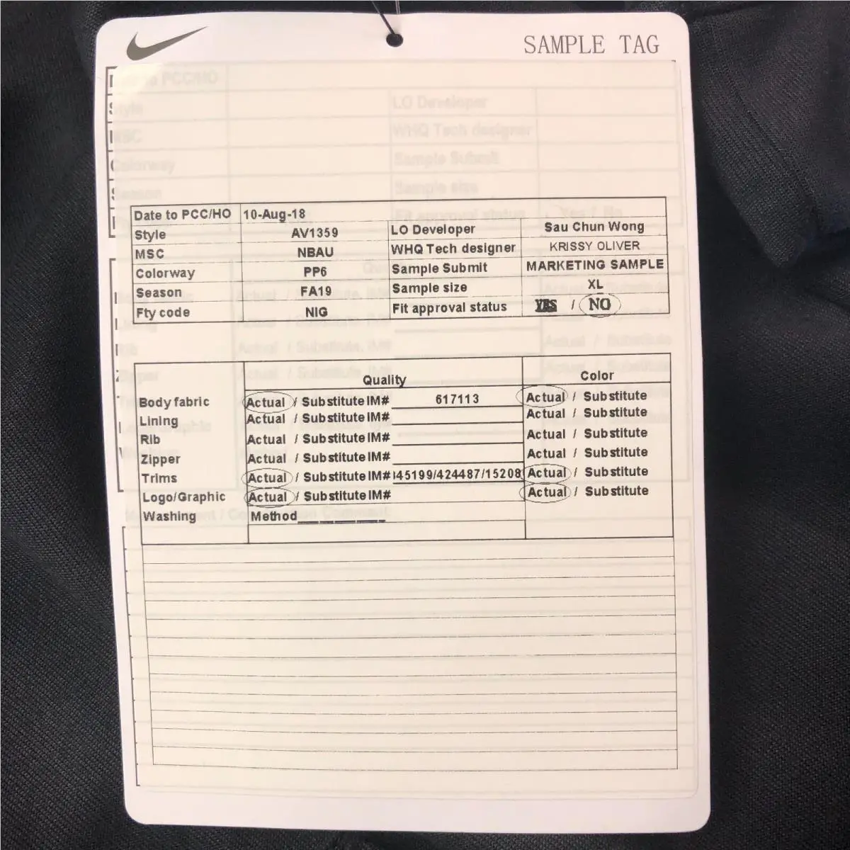 Nike clothing - Black 5