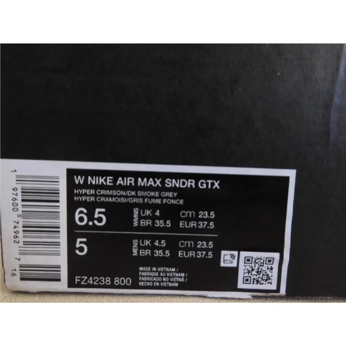 Nike shoes - Nike Air Max Sunder - Air Max Sunder - FZ4238-800 - Red (UPC: 197600749627) 3