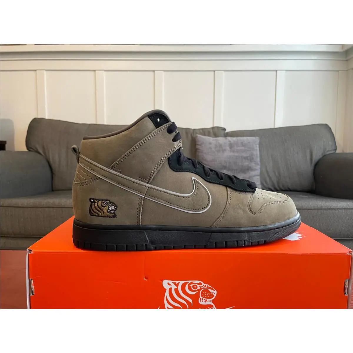 Nike shoes - Nike Dunk High - Dunk High - DD1415200 - Medium Olive/Multi-Color-Black (UPC: 00196152948335) 0
