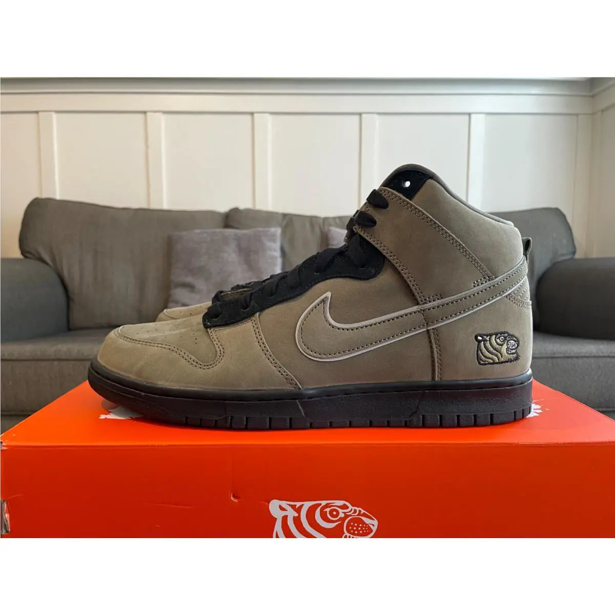 Nike shoes - Nike Dunk High - Dunk High - DD1415200 - Medium Olive/Multi-Color-Black (UPC: 00196152948335) 2