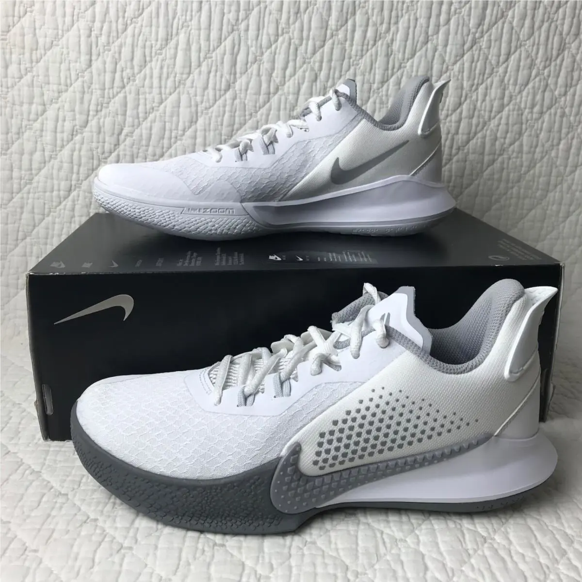 Nike shoes - Nike Mamba Fury - Mamba Fury - CK2087100 - white/wolf gray/ pure platinum 1