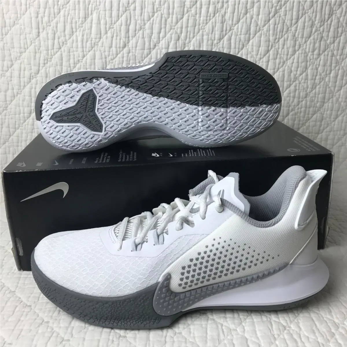 Nike shoes - Nike Mamba Fury - Mamba Fury - CK2087100 - white/wolf gray/ pure platinum 2
