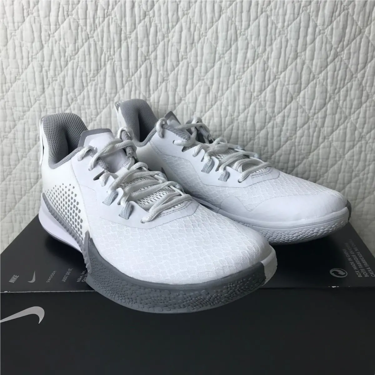 Nike shoes - Nike Mamba Fury - Mamba Fury - CK2087100 - white/wolf gray/ pure platinum 8