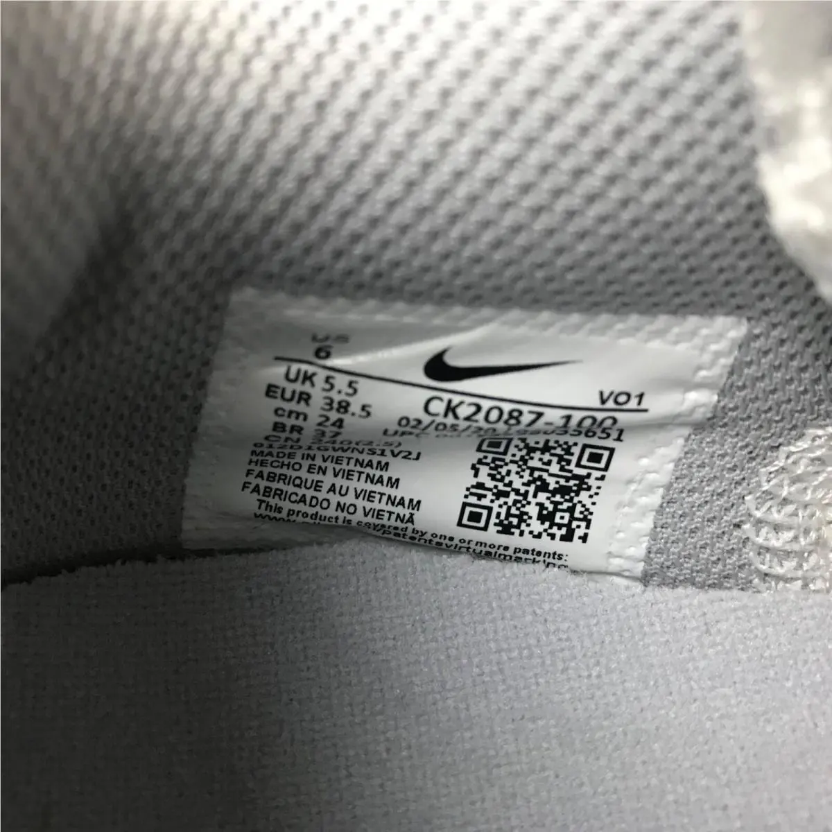 Nike shoes - Nike Mamba Fury - Mamba Fury - CK2087100 - white/wolf gray/ pure platinum 11