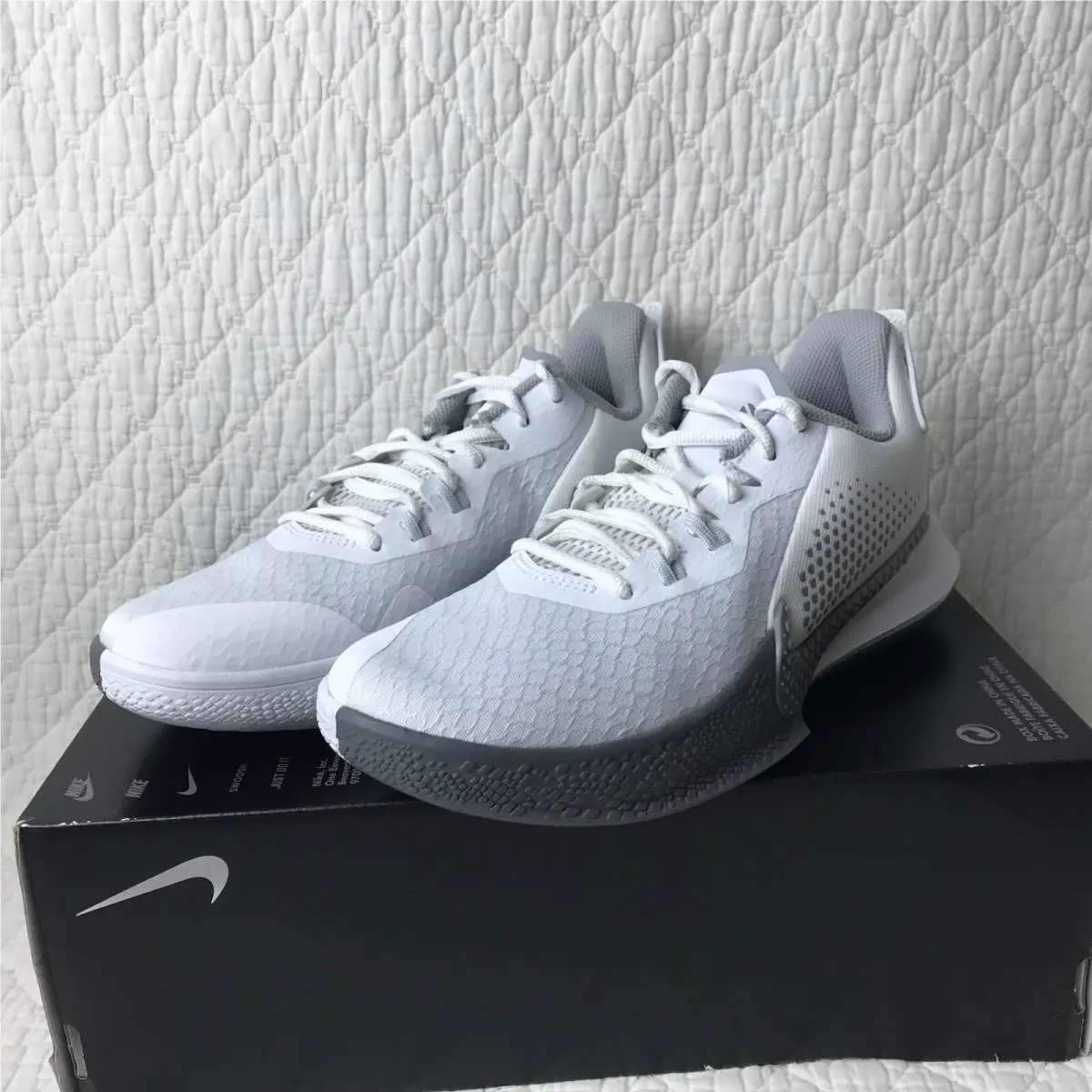 Nike shoes - Nike Mamba Fury - Mamba Fury - CK2087100 - white/wolf gray/ pure platinum 5