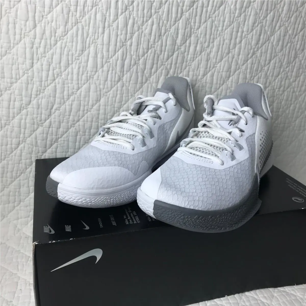 Nike shoes - Nike Mamba Fury - Mamba Fury - CK2087100 - white/wolf gray/ pure platinum 6