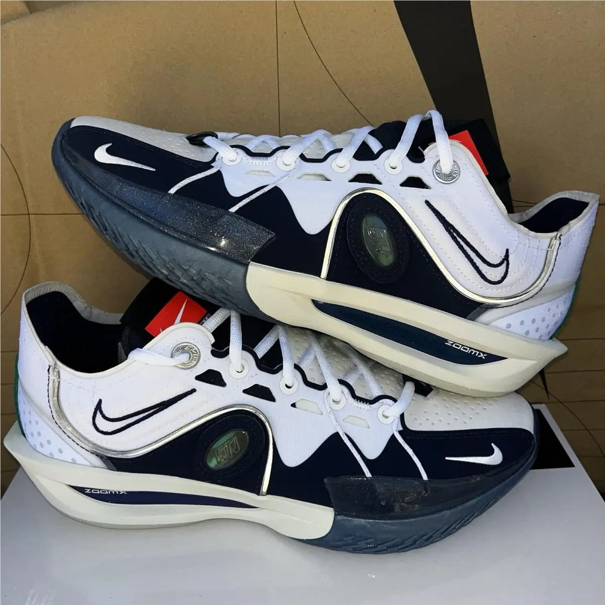 Nike Air Zoom GT Cut 3 `all Star` White Midnight Navy Nby FZ4645-100 Size 10