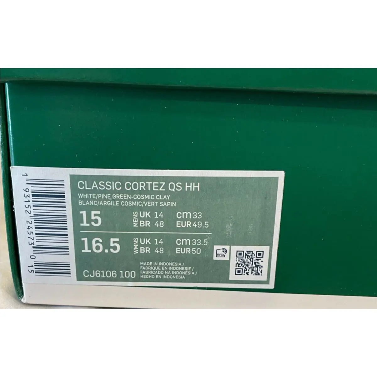 Nike shoes - Nike Cortez - Cortez - CJ6106-100 - White (UPC: 0193152245730) 7