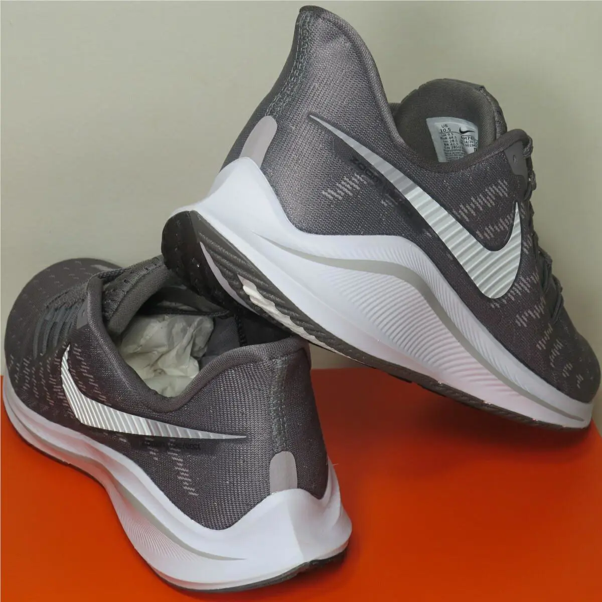Nike shoes - Nike Air Zoom Vomero 14 - AH7857-012 - Gray (UPC: 194274847444) 4