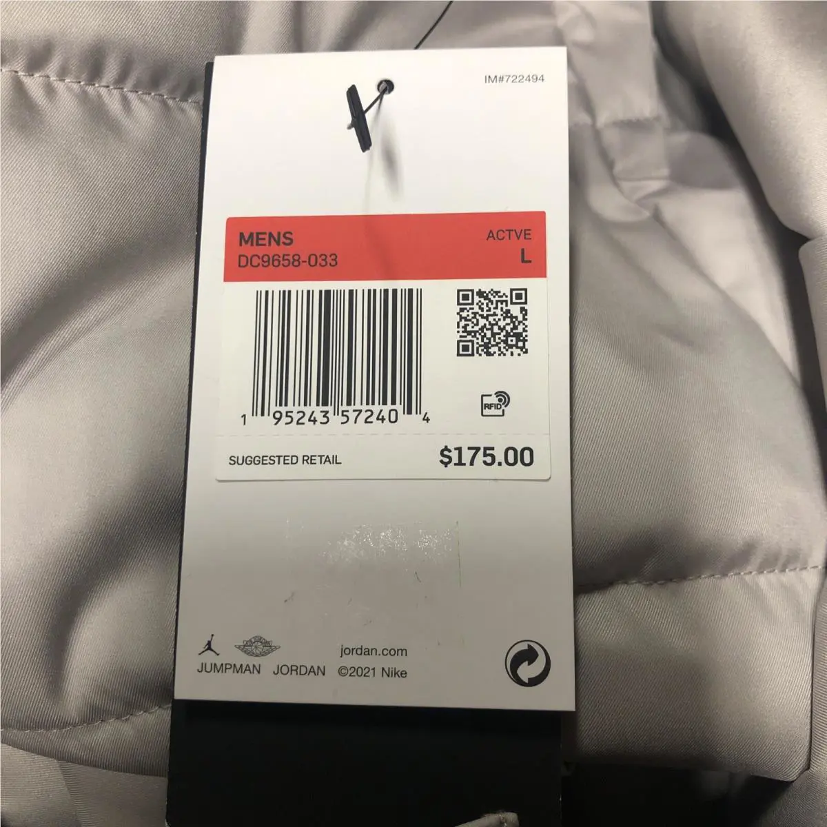 Nike clothing - 23 ENGINEERED - ENGINEERED - Ivory (UPC: 195243572404) 9