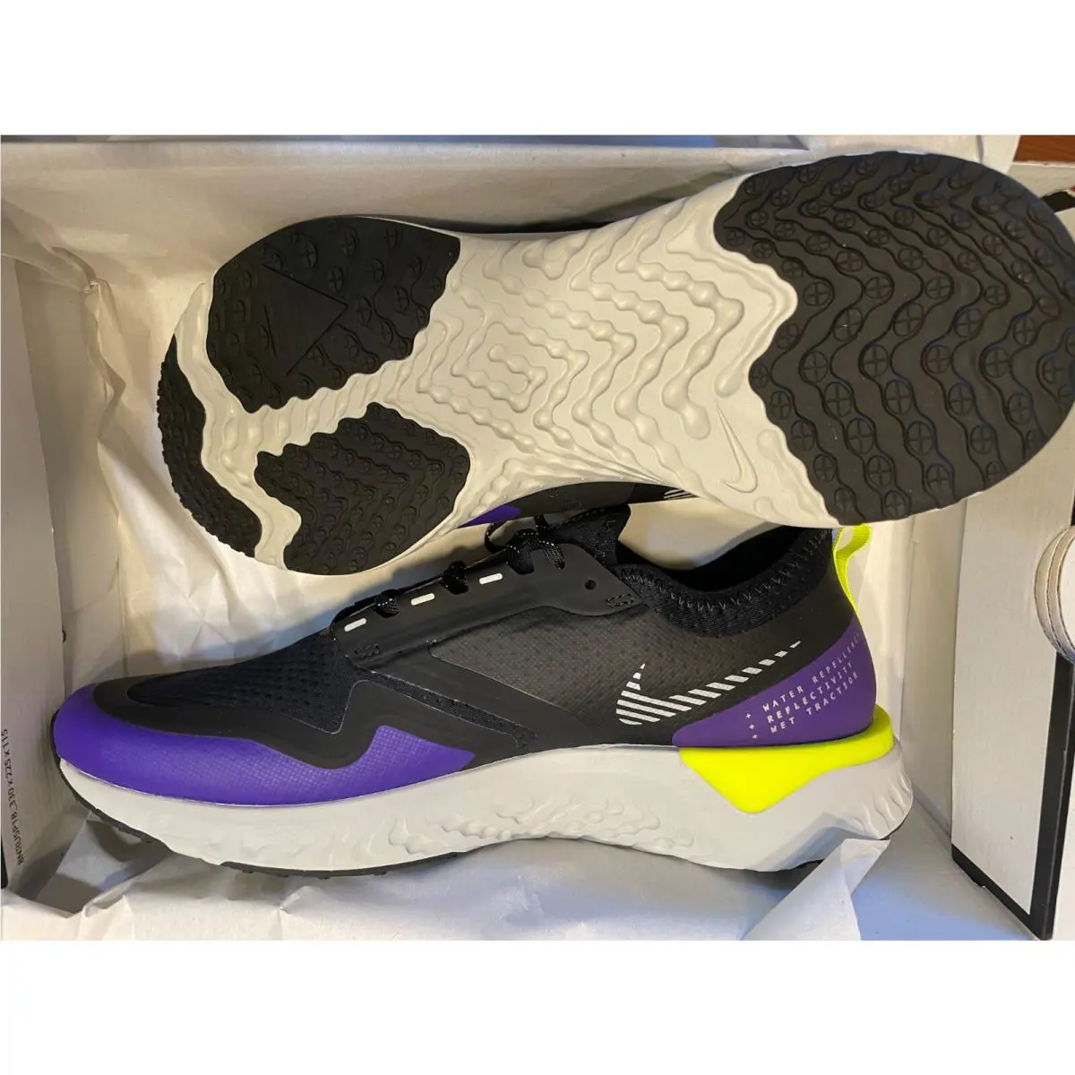 Nike shoes - Nike Odyssey React Shield - Odyssey React Shield - BQ1671-002 - Black (UPC: 193151556240) 2