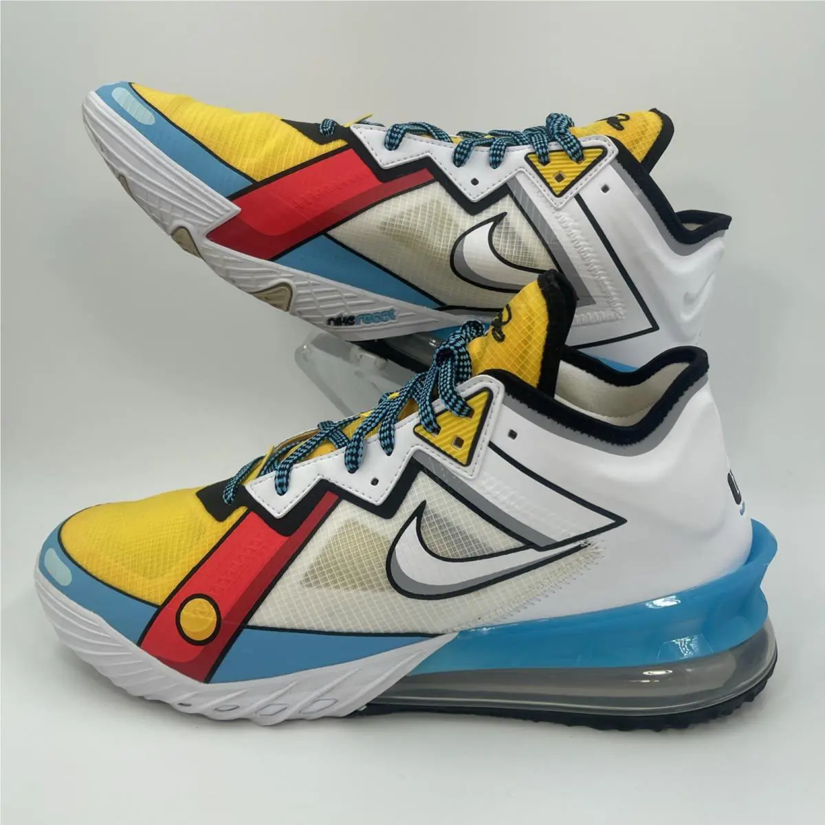 Mens Nike Lebron Xviii 18 Low Stewie Griffin Basketball Shoes CV7562-104 Size 8