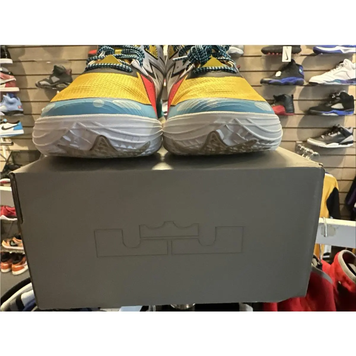 Nike shoes - Nike LeBron 18 - LeBron - CV7562-104 - White, Manufacturer: White/White/Black/Baltic Blue 6