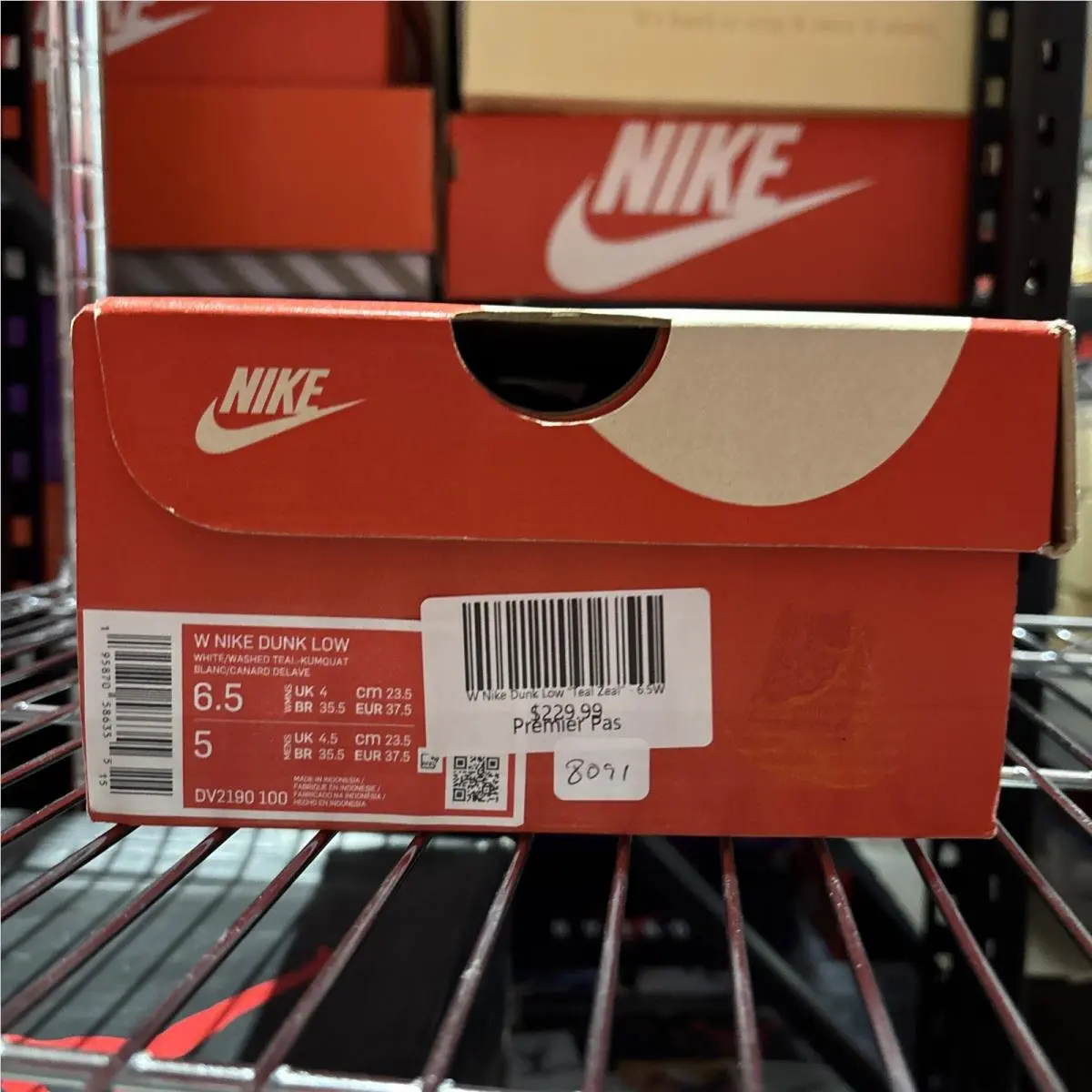 Nike shoes - Nike Dunk - Dunk - DV2190-100 - White (UPC: 0195870586355) 7