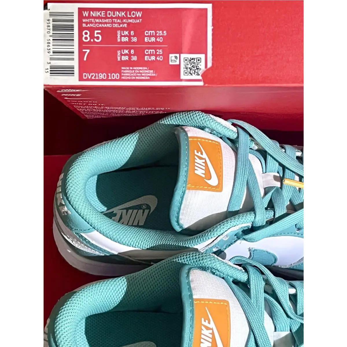 Nike shoes - Nike Dunk - Dunk - DV2190-100 - White (UPC: 0195870586355) 7