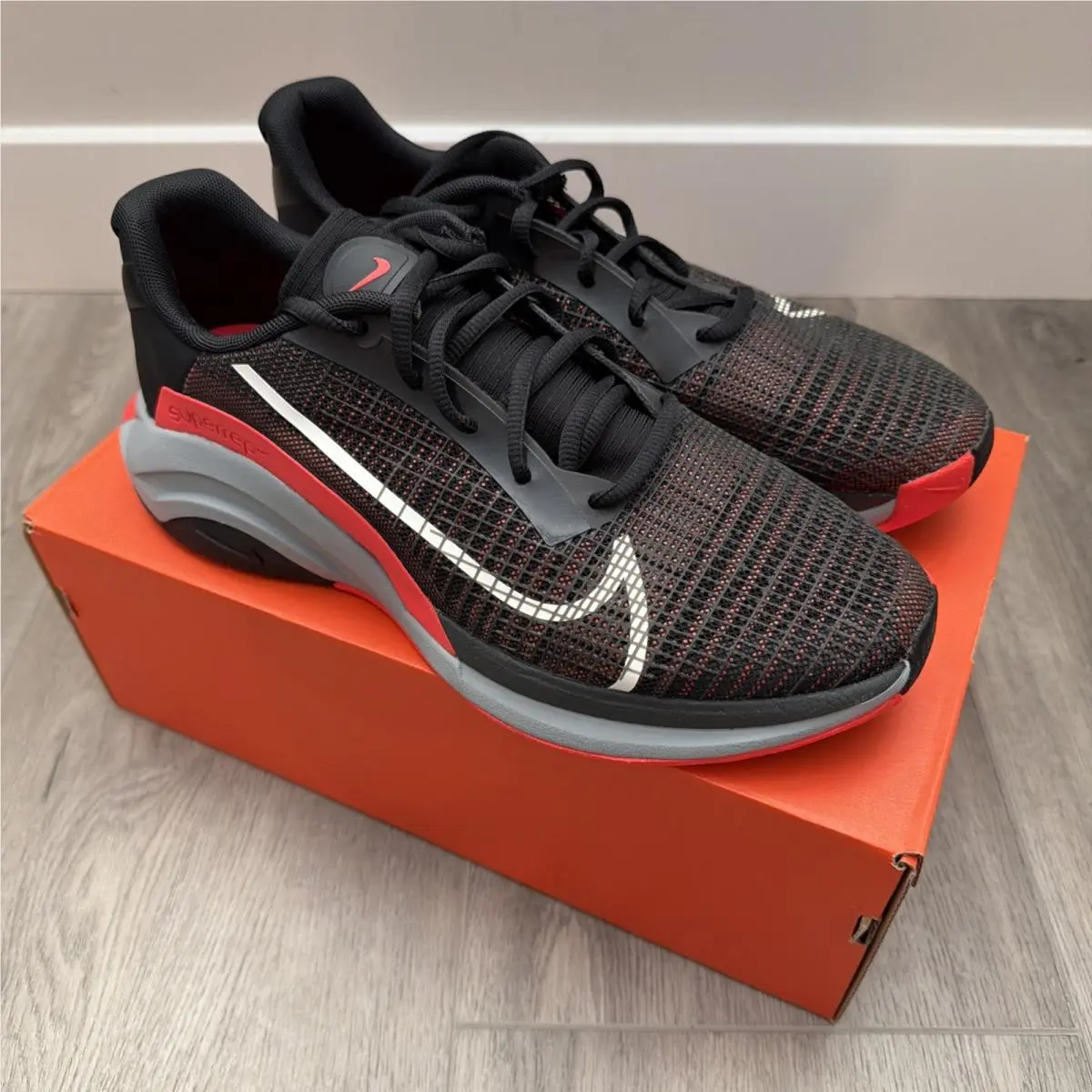 Nike shoes - Nike ZoomX SuperRep Surge - ZoomX SuperRep Surge - CU7627-016 - Black/Bright Crimson/White 1