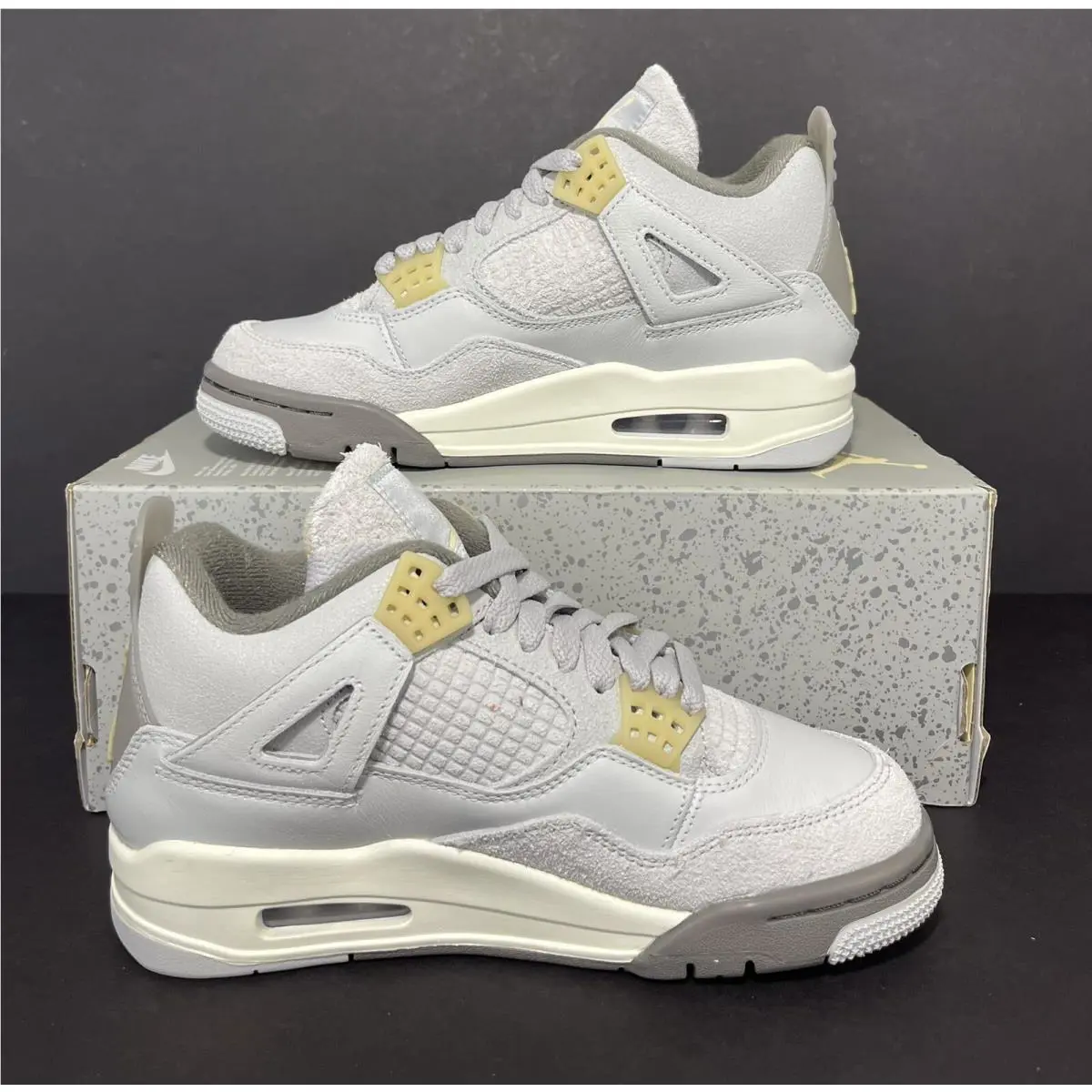 Nike shoes - Nike Air Jordan 4 - Air - DV3742-021 - Gray (UPC: 196155593167) 0