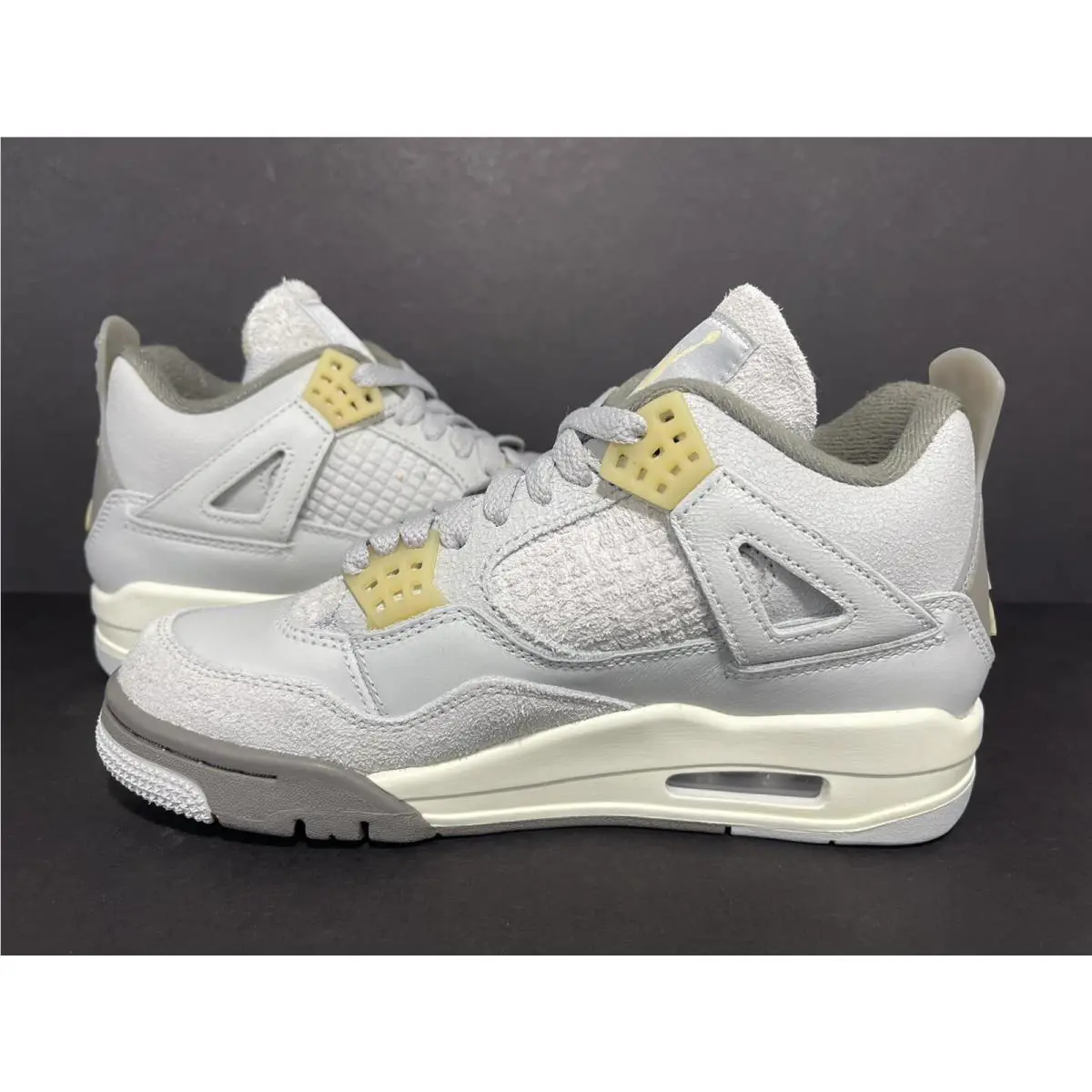 Nike shoes - Nike Air Jordan 4 - Air - DV3742-021 - Gray (UPC: 196155593167) 2