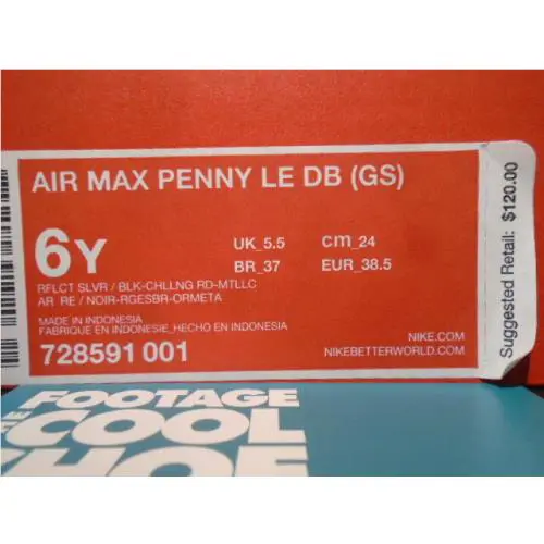 Nike shoes - Nike Air Max Penny LE DB - Silver 6