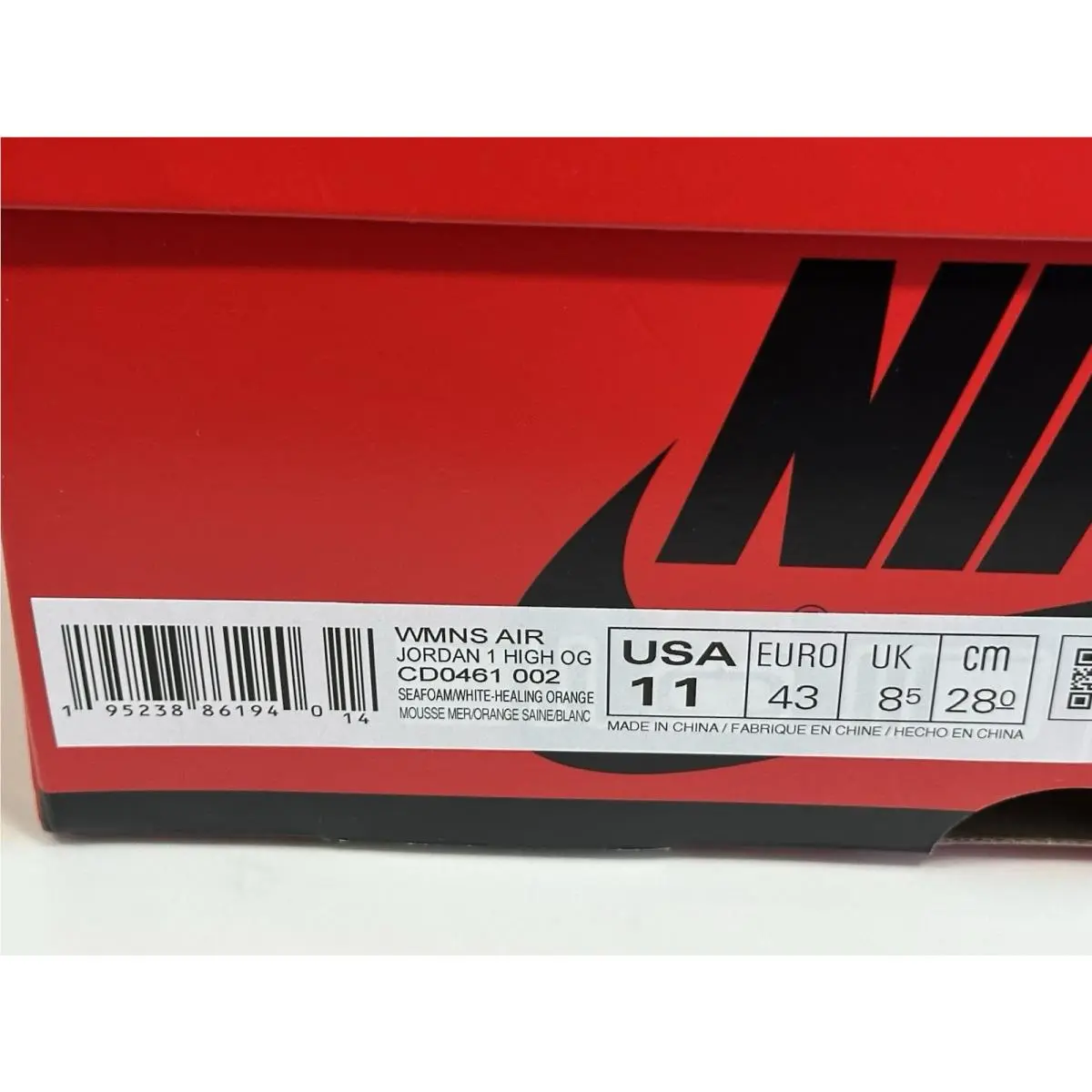 Nike shoes - Air Jordan 1 - Air - CD0461-002 - Multicolor 7