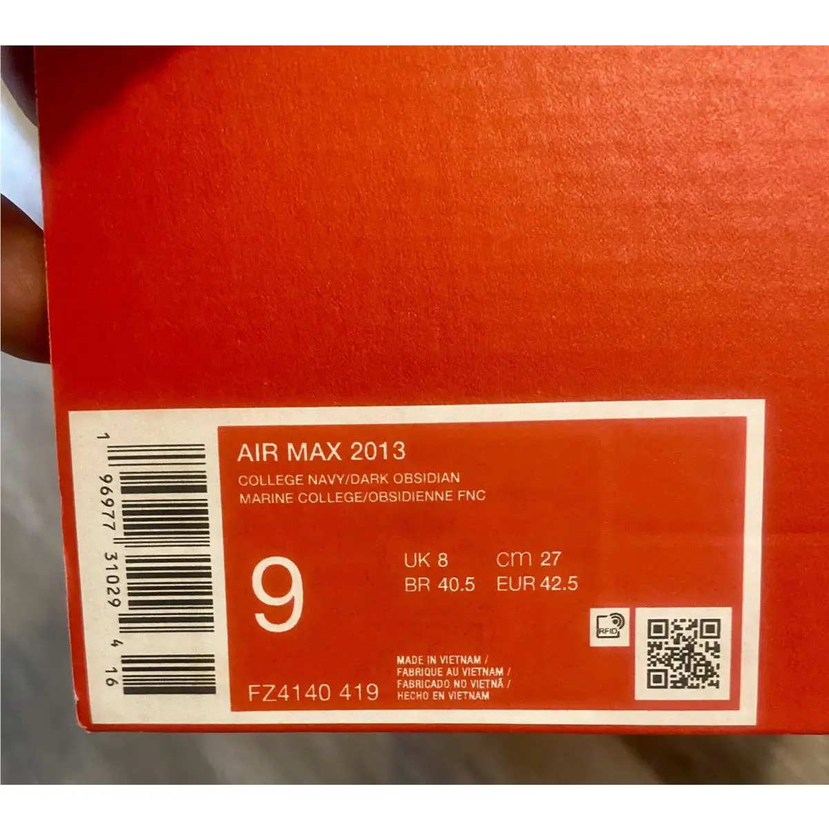 Nike shoes - Nike Air Max 2013 - Air Max - FZ4140-419 - Photon Dust/Light Iron Ore/Summit White/Flat Pewter (UPC: 196977310294) 10