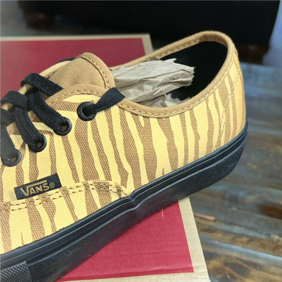Vans shoes - Gold (UPC: 0680975244243) 1