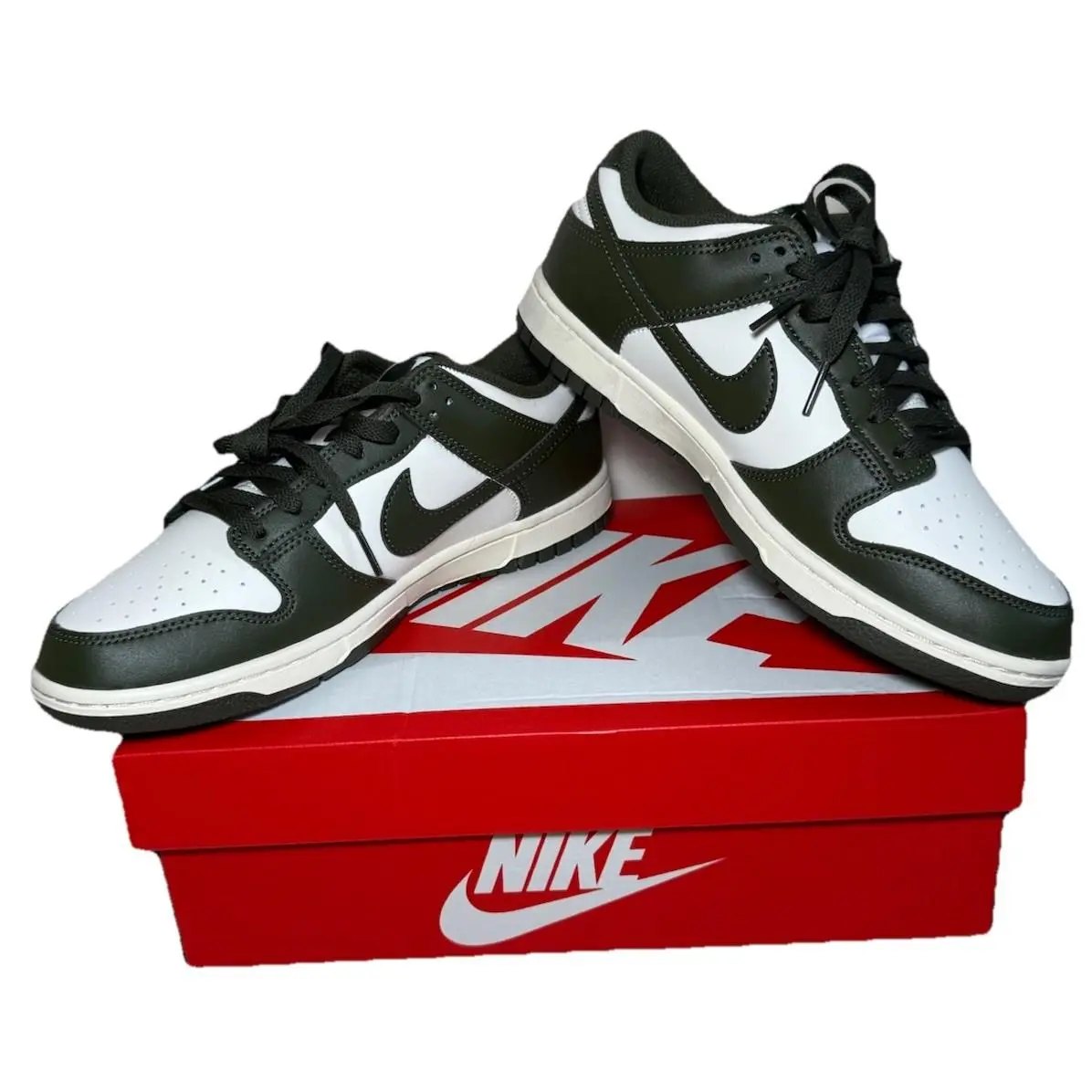 Size 8 - Nike Dunk Low Cargo Khaki