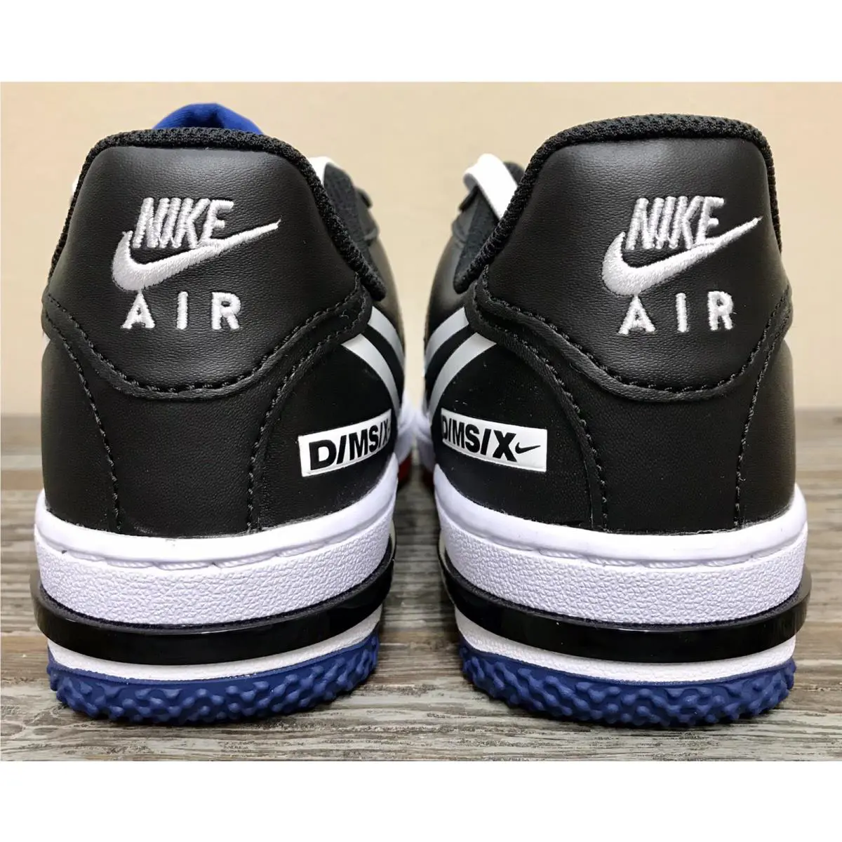 Nike shoes - Nike Air Force 1 React - CT1020-001 - Black/White-Gym Red-Gym Blue (UPC: 0193658039154) 3