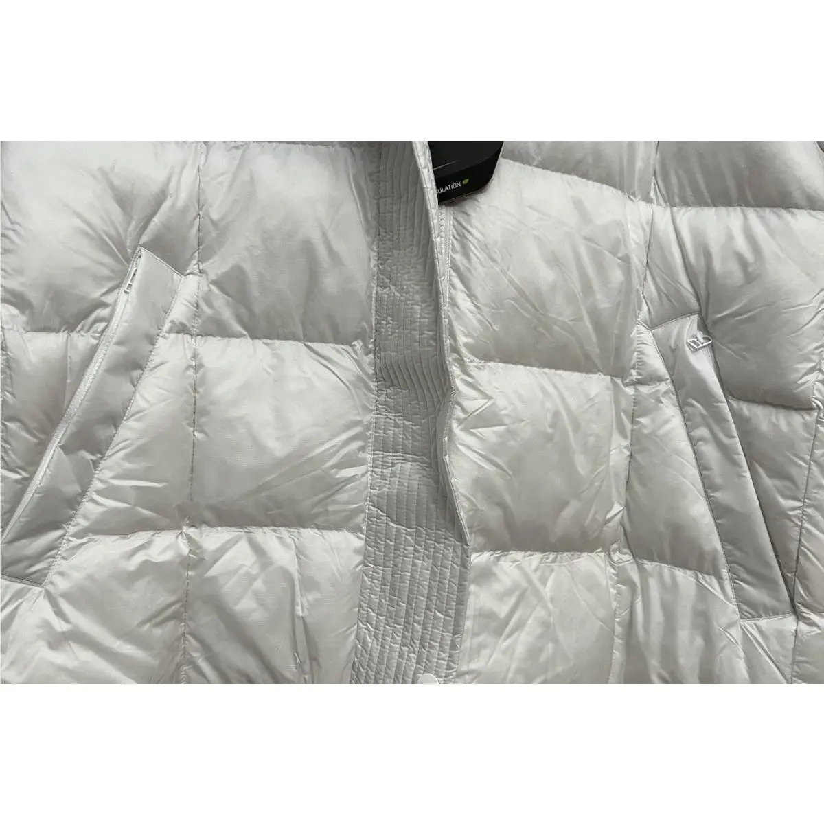 Nike clothing - Nike Sportswear Swoosh Puffer PrimaLoft Jacket - FB8729-100 - White (UPC: 196607991626) 3