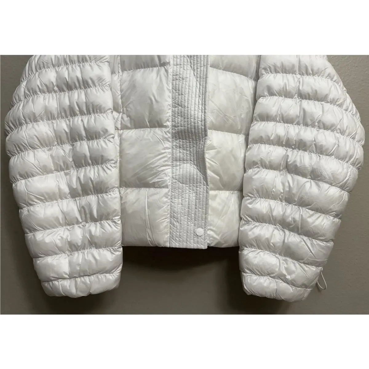 Nike clothing - Nike Sportswear Swoosh Puffer PrimaLoft Jacket - FB8729-100 - White (UPC: 196607991626) 1