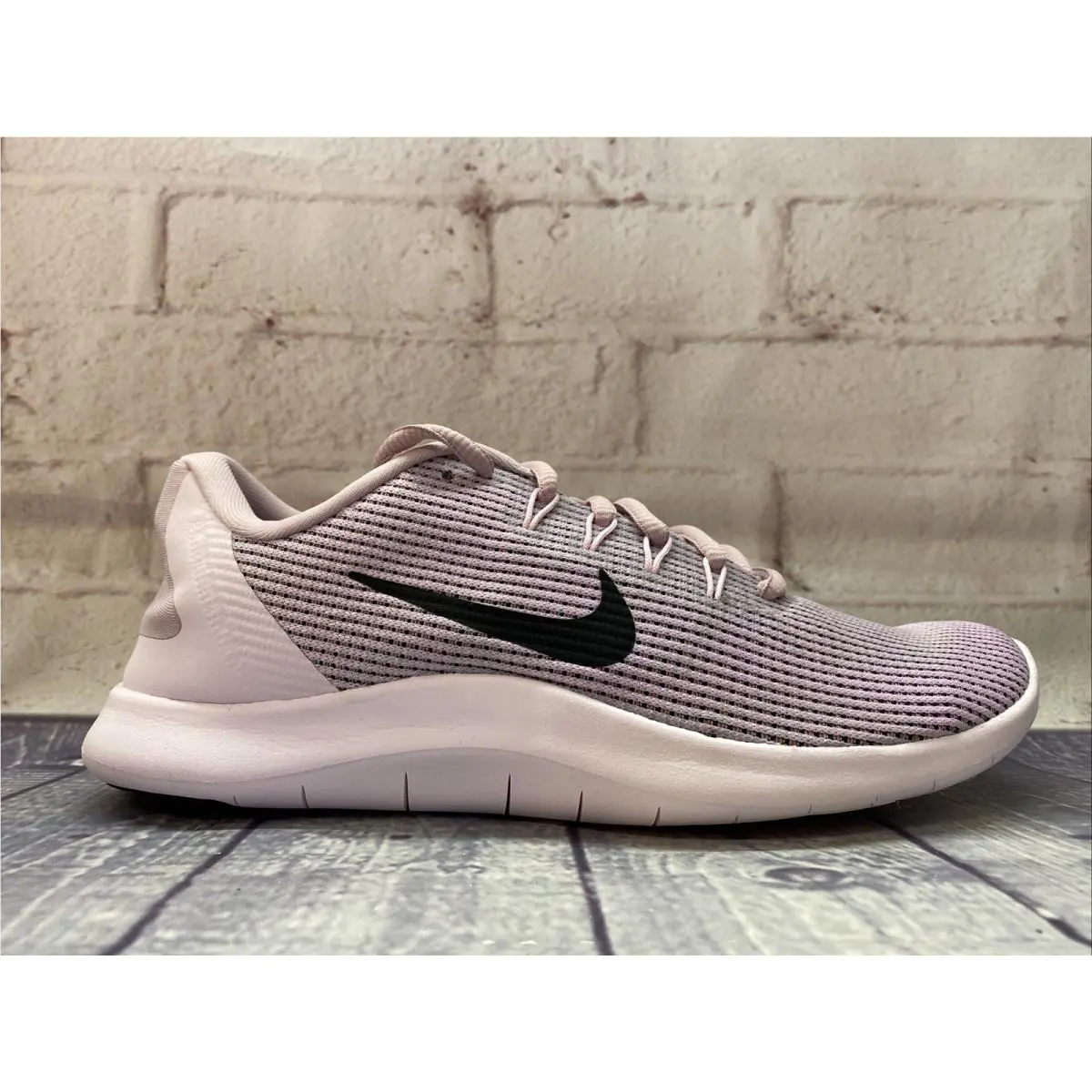 Nike shoes - Nike Flex 2018 - Flex - Plum Chalk/Black-Pink Foam -Pale Pink (UPC: 886061117778) 0