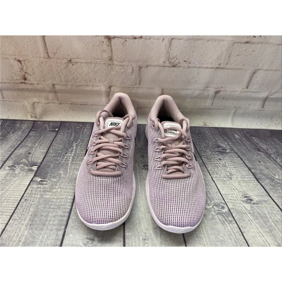 Nike shoes - Nike Flex 2018 - Flex - Plum Chalk/Black-Pink Foam -Pale Pink (UPC: 886061117778) 2
