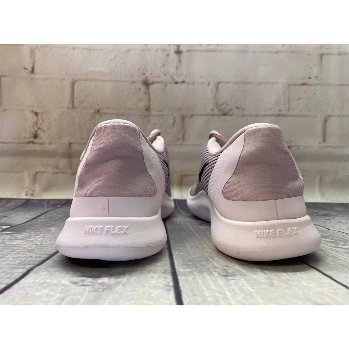 Nike shoes - Nike Flex 2018 - Flex - Plum Chalk/Black-Pink Foam -Pale Pink (UPC: 886061117778) 3