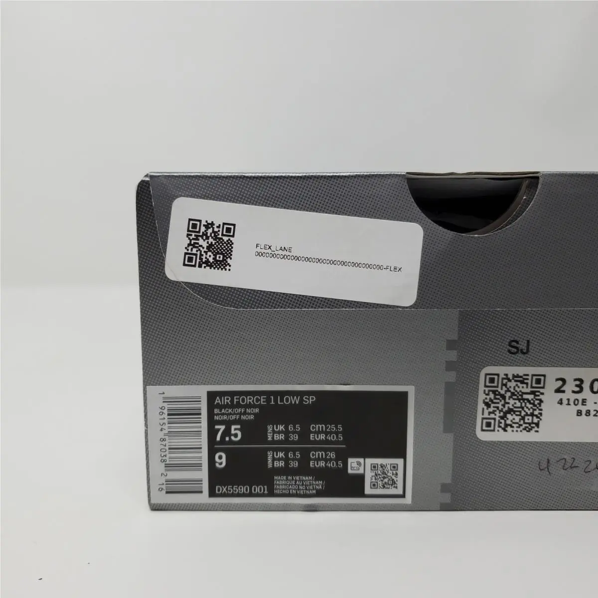 Nike shoes - Nike Air Force 1 Low SP - DX5590-001 - Black 9