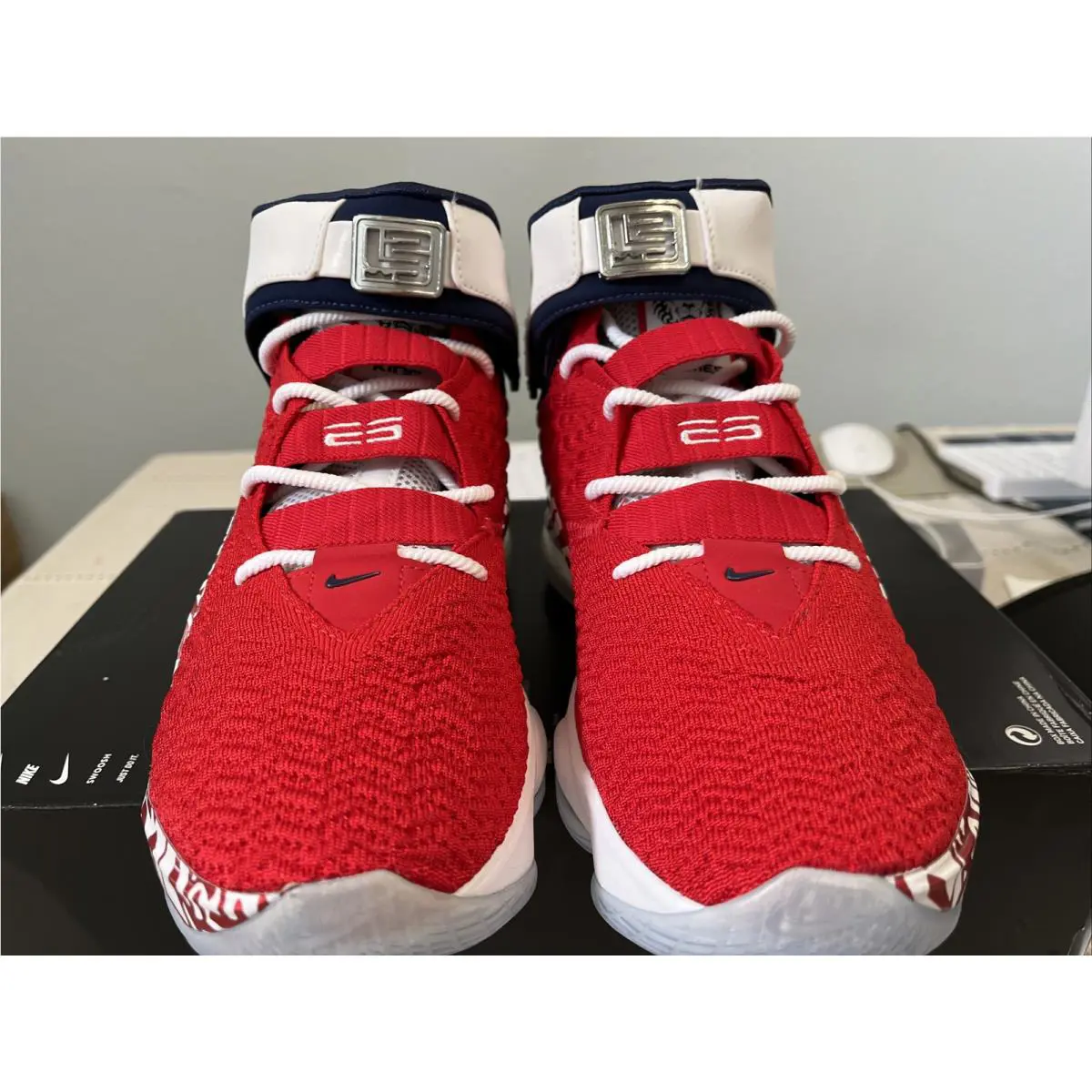 Nike shoes - Nike LeBron 17 FP - LeBron - CT6047-600 - Red 3