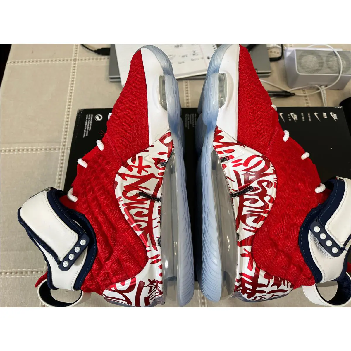 Nike shoes - Nike LeBron 17 FP - LeBron - CT6047-600 - Red 7