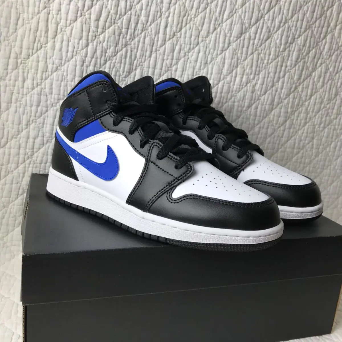 Nike shoes - 554725-140 - 554725-140 - White/Racer Blue Black 7