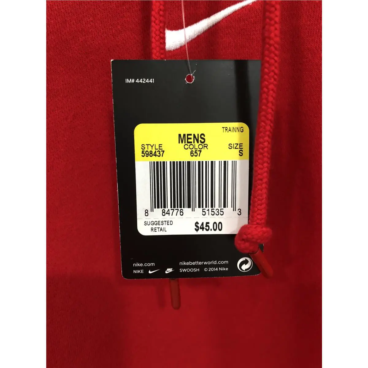 Nike clothing - Red 2