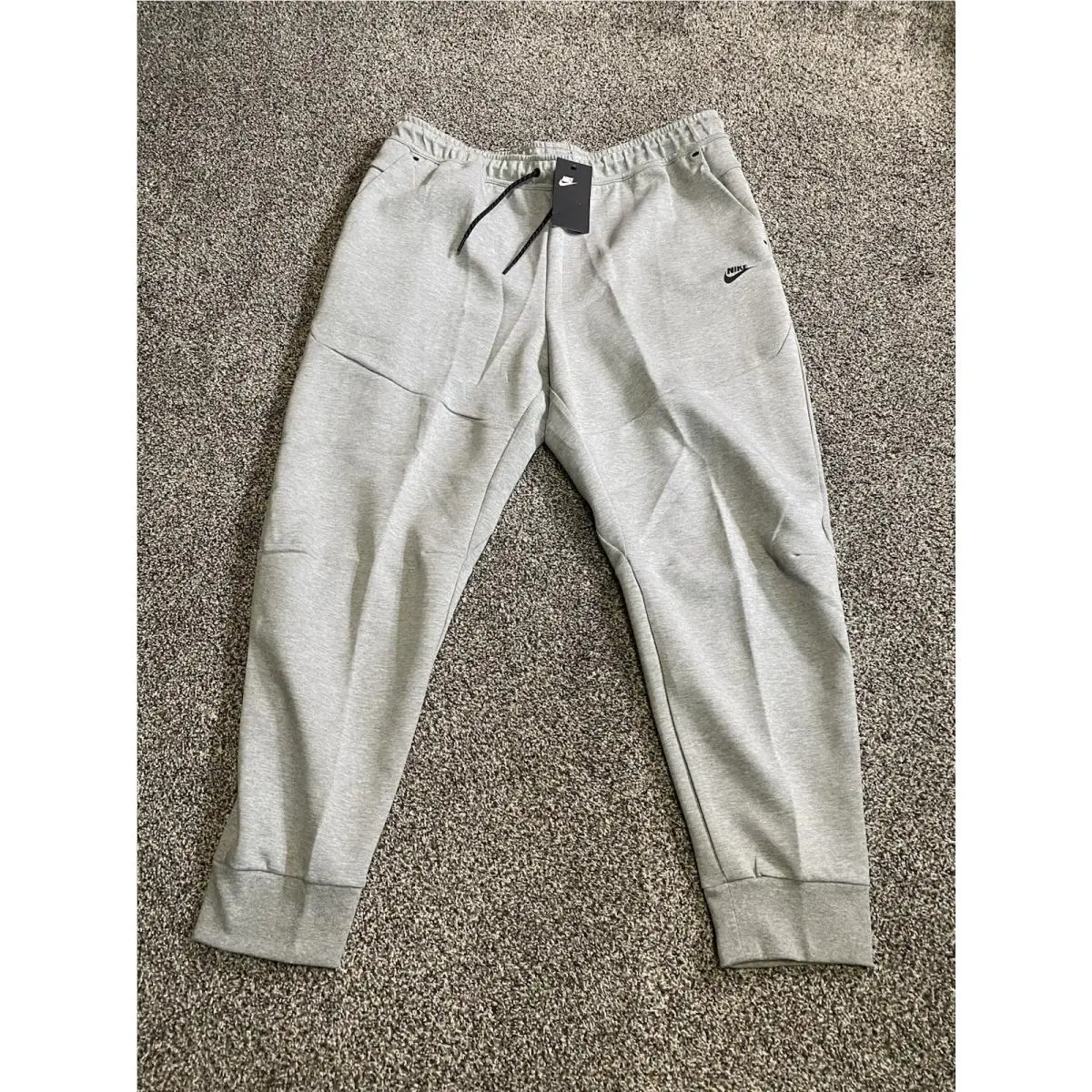 Sportswear Tech Fleece Joggers Pants Men’s Sizes CU4495-063 Grey - 3XL by Nike