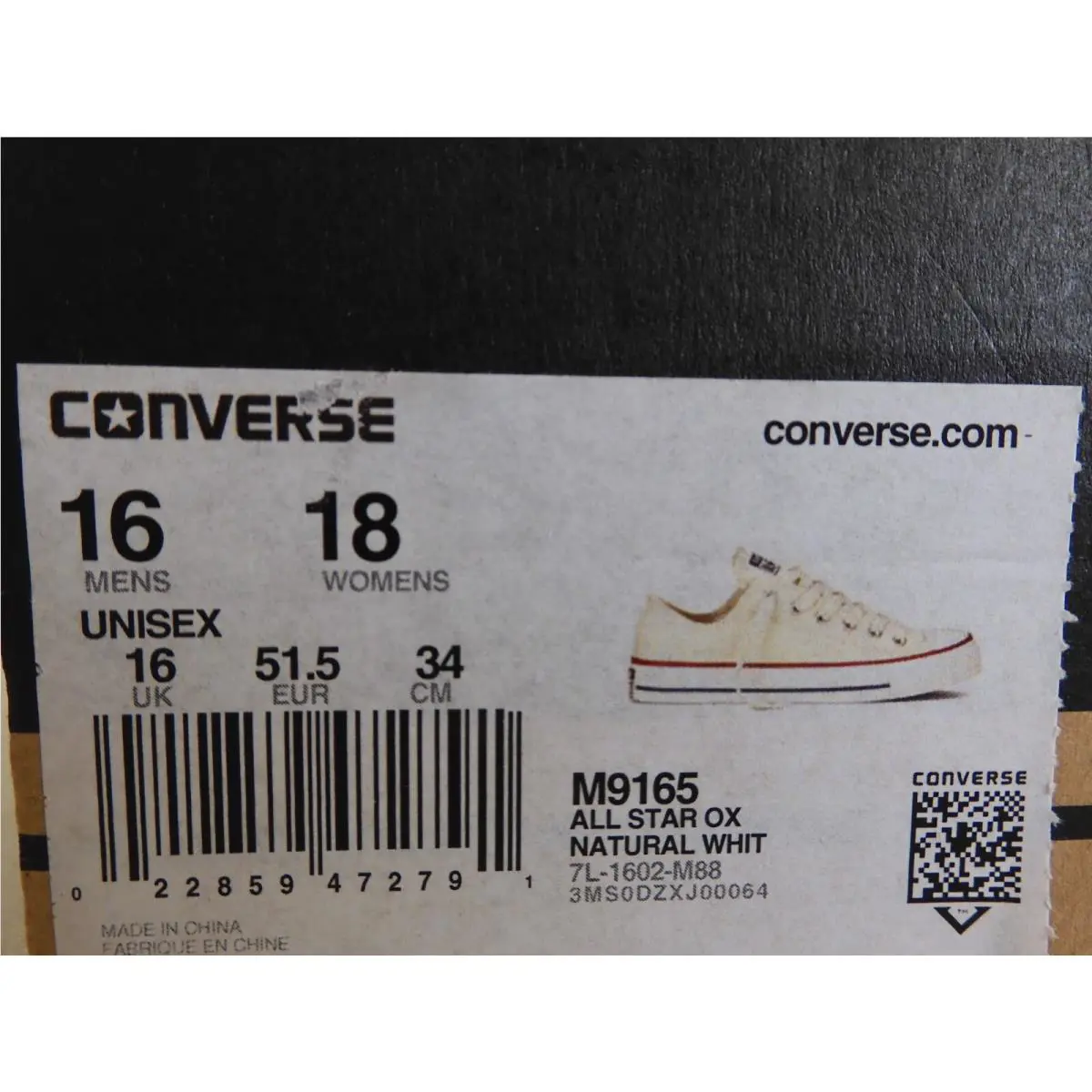 Nike shoes - Converse Chuck Taylor All-Star OX - White (UPC: 022859472791) 4