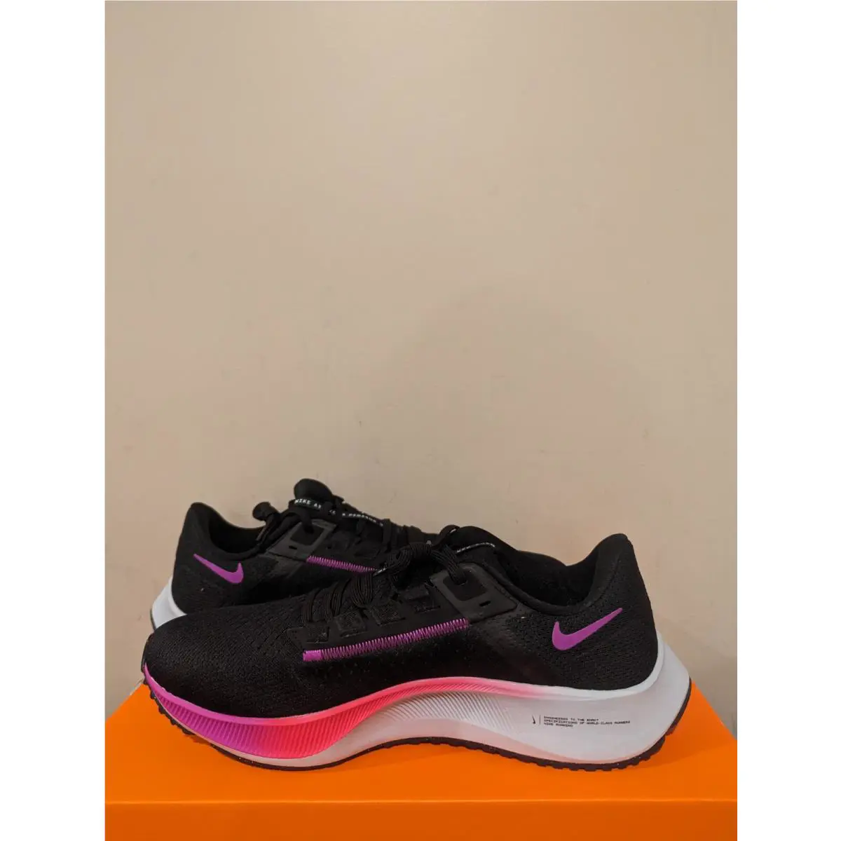 Nike shoes - Nike Air Zoom Pegasus - Air Zoom Pegasus - Black/Flash Crimson/Off Noir 1