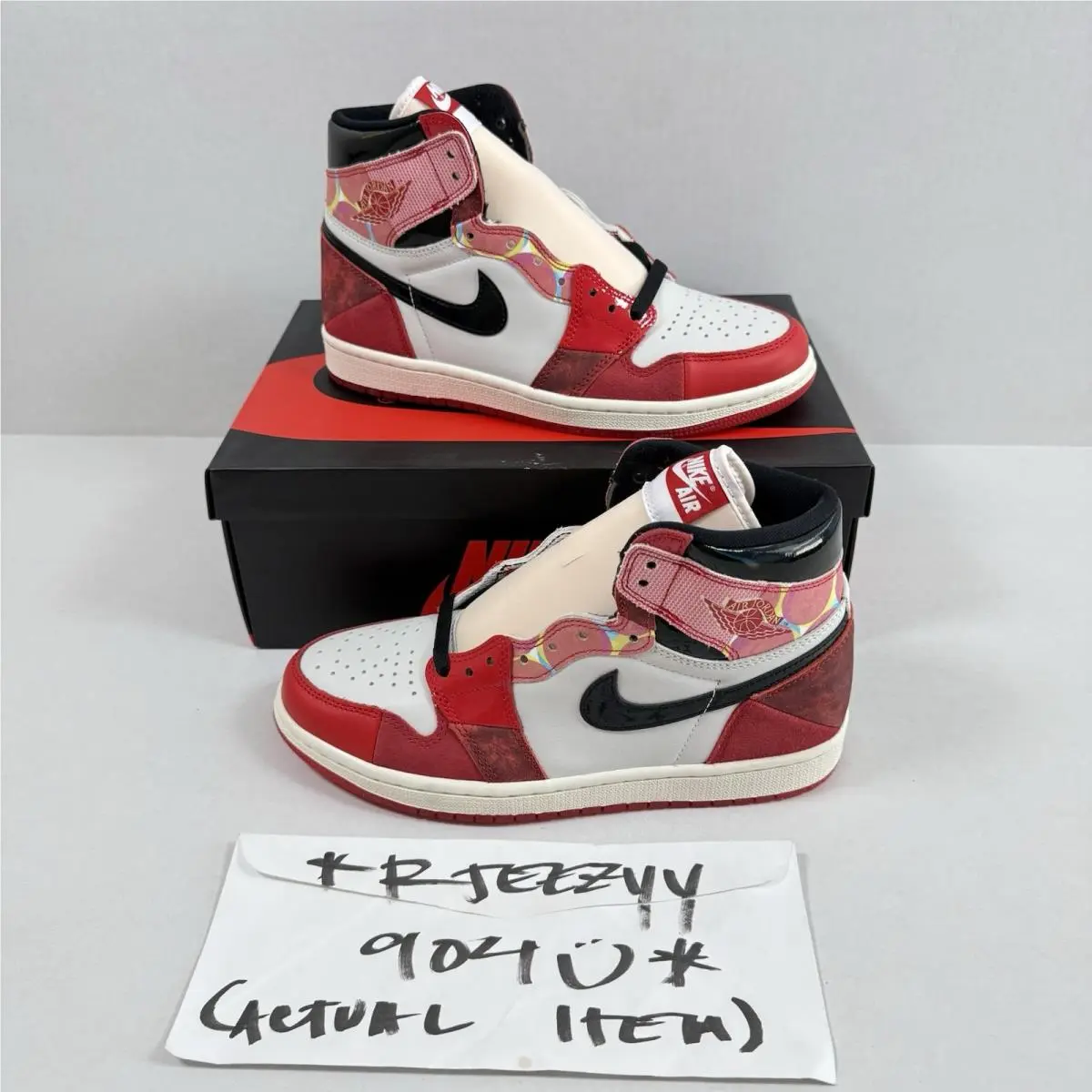 DS Mens Size 7.5 Jordan 1 Retro OG SP Marvel High Next Chapter Shoes DV1748-601