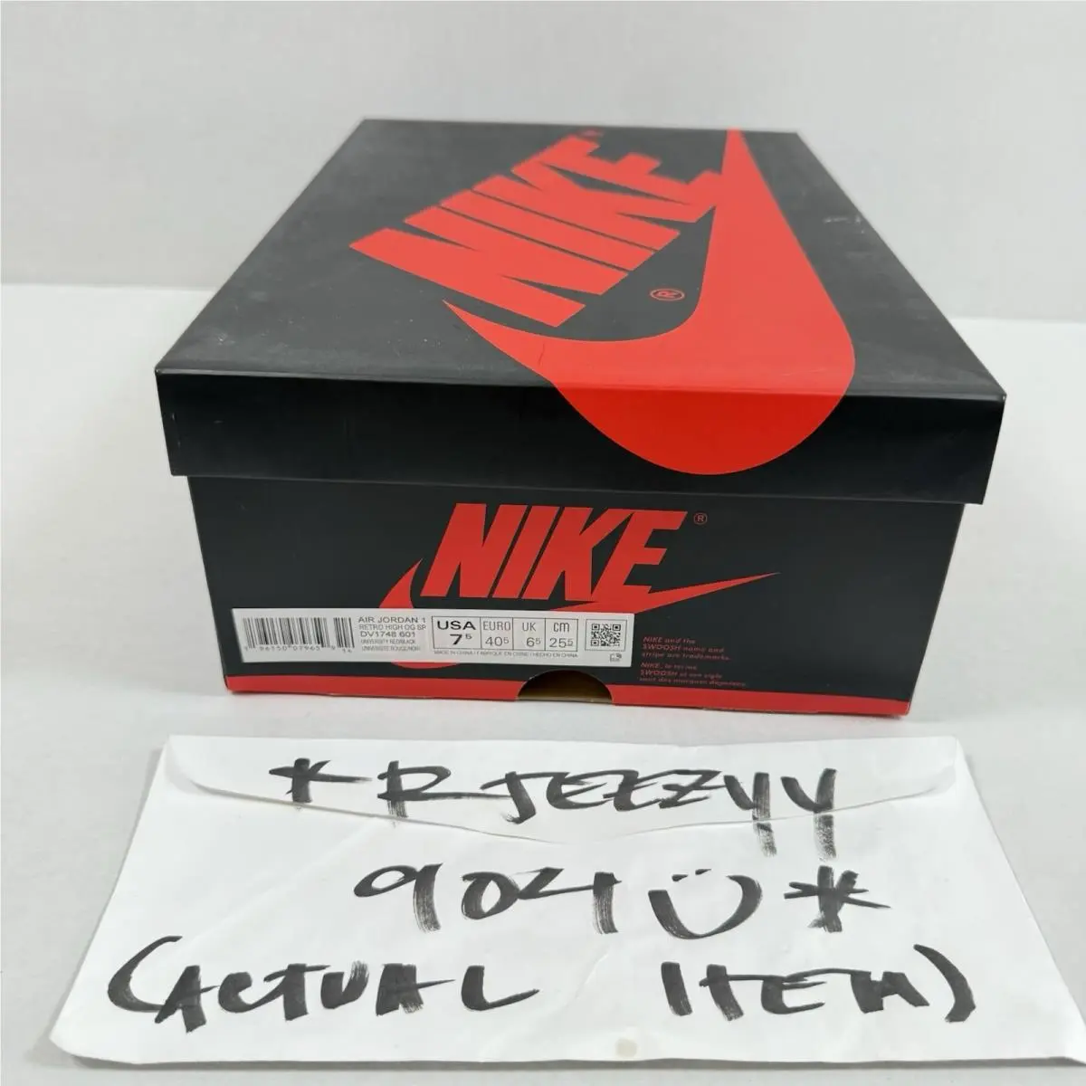 Nike shoes - Air Jordan 1 - Air - DV1748-601 - Red 16