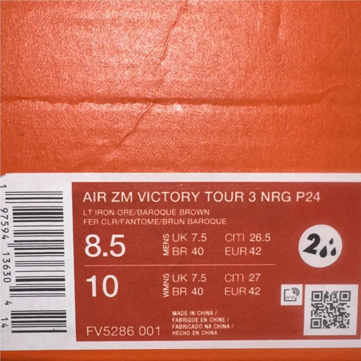 Nike shoes - Nike Air Zoom Victory Tour 3 - FV5286-001 - Gray 4